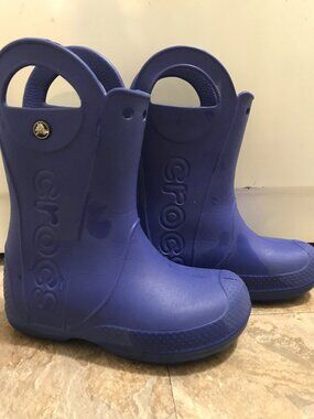 Crocs - size 1- rainboots